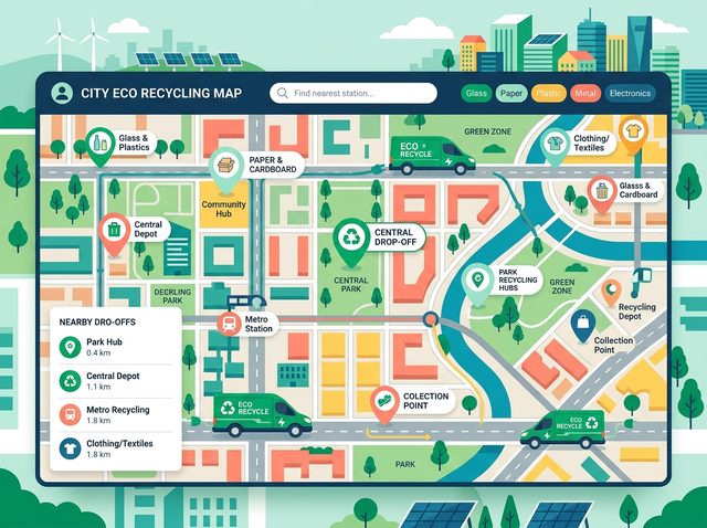 Interactive facility map graphic